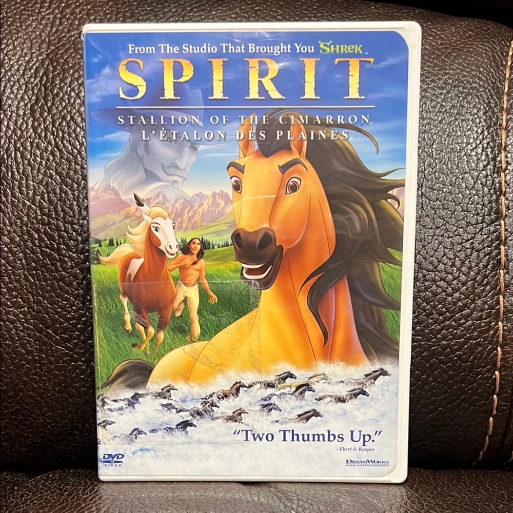 DreamWorks Spirit Animated DVD